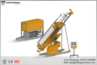 Integrated Drilling Equipment For Underground Core Drilling Jobs 360 Degree Adjustment